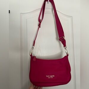 Kate Spade The Little Better Sam Nylon Small Bag in Vermillion- USED